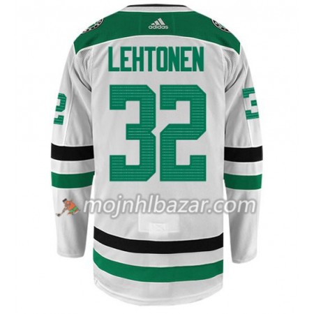 Dresovi Dallas Stars KARI LEHTONEN 32 Adidas Bijela Authentic - Muške Dresovi Dallas Stars KARI LEHTONEN 32 Adidas Bijela Authentic - Muške